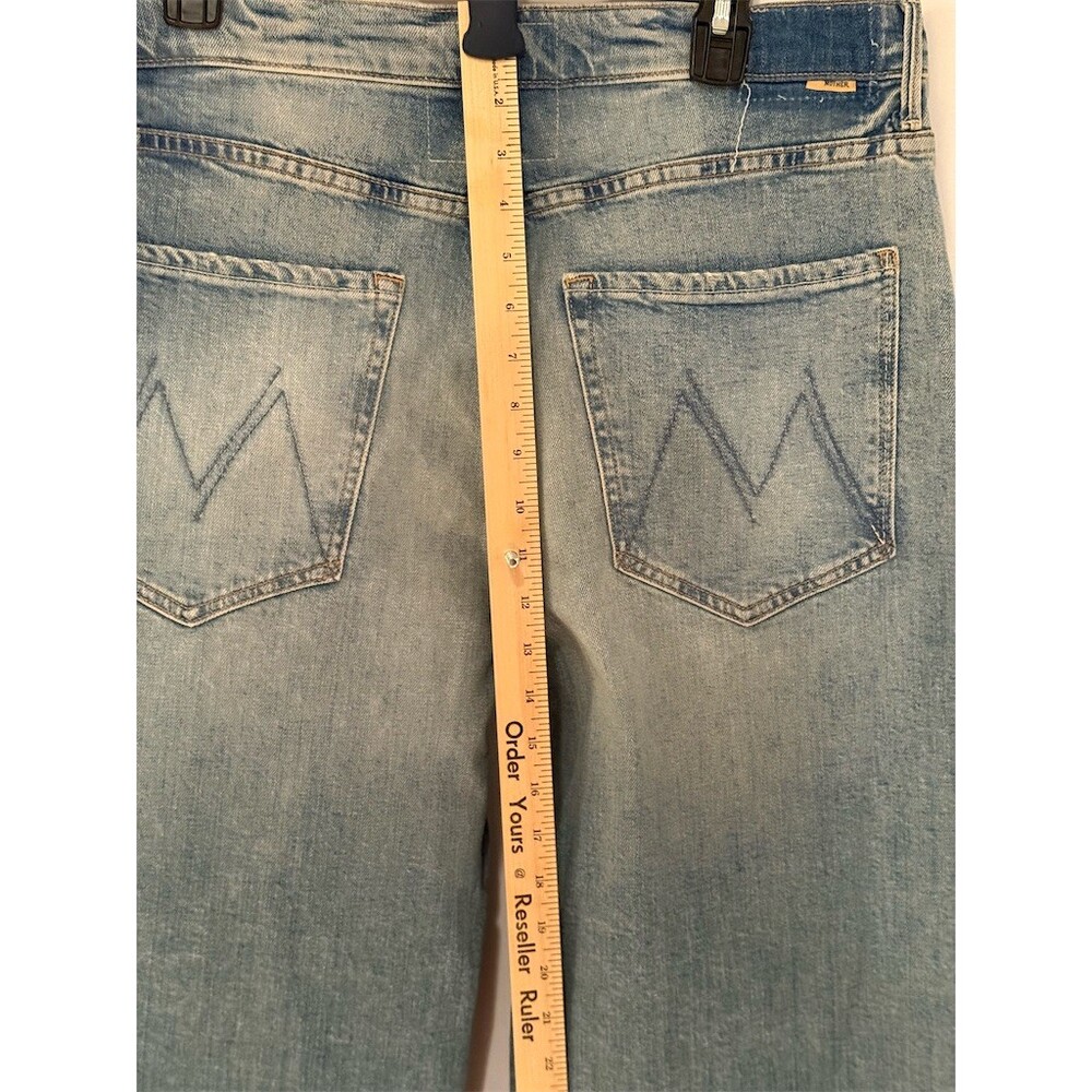 MOTHER Superior The Ditcher Jean Womens Size 31 Light Wash Blue Straight - Picture 8 of 15